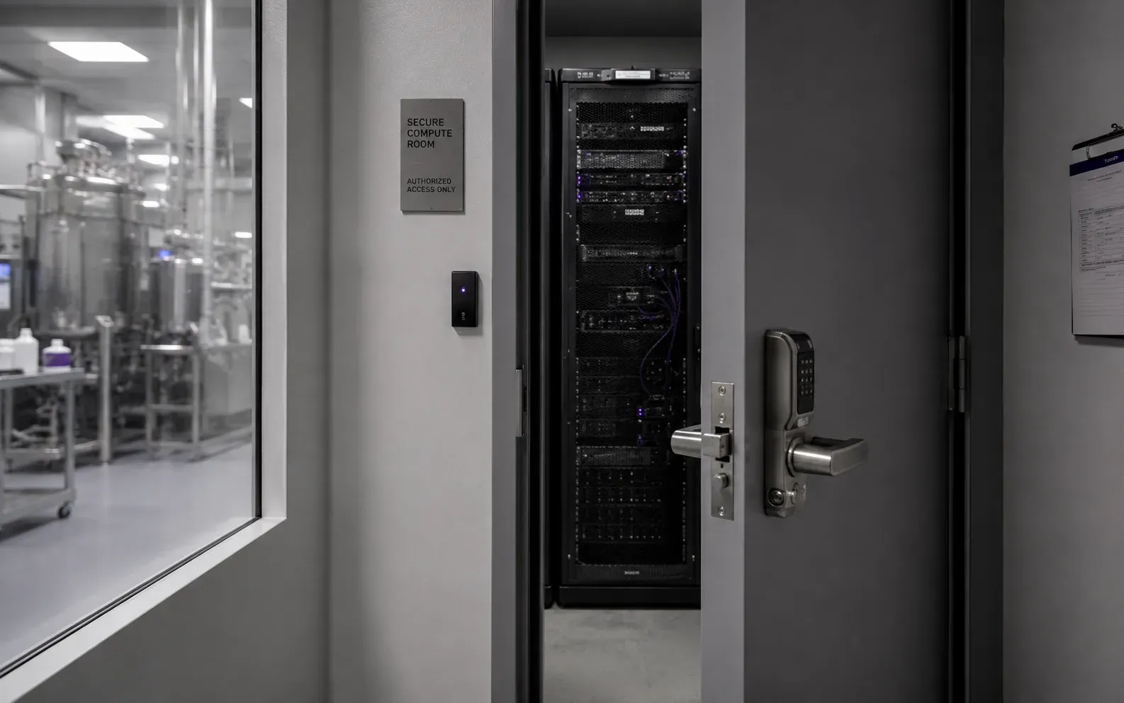 A hardened server and network environment